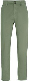 BOSS Satin Chino Green 50510933-330 order online | Suitable