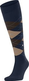 Burlington Edinburgh Knee Socks Wool Navy 21725-6121 order online | Suitable