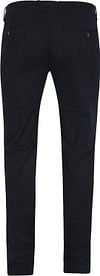 Suitable Chino Pico Print Navy Blue Product / Achterkant