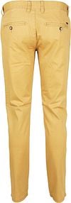 Suitable Chino Sartre Oker Product / Achterkant