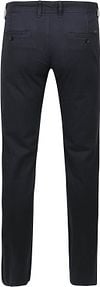 Suitable Chino Sartre Oxford Donkerblauw Product / Achterkant