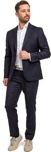 Suitable Anzug Toulon Serge Wolle Uni Navy Product / Detail mit Emiel