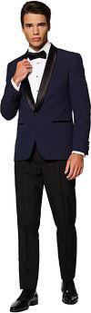 OppoSuits Midnight Blue Suit order online | OTUX-0003 Blue | Suitable Spain