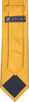 Suitable Seide Krawatte Gold Product / Achterkant
