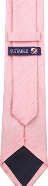 Stropdas Zijde Roze K81-3 Product / Achterkant