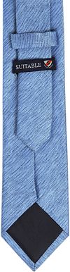 Cravate en Soie Bleue K81-2 Product / Achterkant