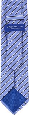 Suitable Cravate Progetto Rayures Bleu Product / Achterkant