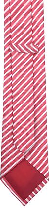 Suitable Tie Stripe Red Product / Achterkant