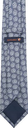 Cravate Fleur de soie Indigo Product / Achterkant