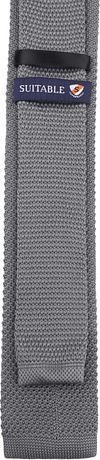 Suitable Knitted Tie Grey TK-02 Product / Achterkant