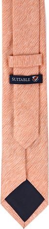 Krawatte Seide Orange K81-8 Product / Achterkant