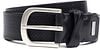 Profuomo Ceinture en Cuir Roma Bleu Foncé PP3R00010