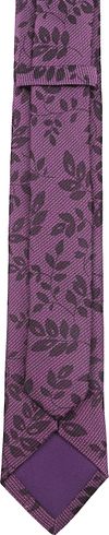 Suitable Silk Tie Flower Purple Product / Achterkant