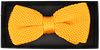 Suitable Bow Tie Knitted Gold Verpakking
