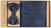 Suitable Cumberband Bow Tie Set Navy Verpakking