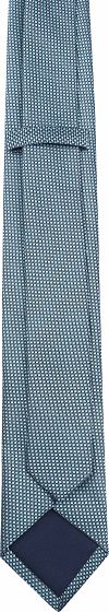Suitable Silk Tie Aqua Product / Achterkant