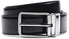 Suitable Belt Black Leather  order online | 1102245-006 | Suitable Norway