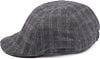 Suitable Peaky Cap Woven Pane Grey Product