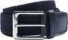 Woven Belt Dark blue Riem Elastisch Navy