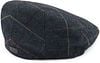Barbour Wilkin Flat Cap Herringbone Blue Product / Achterkant