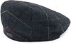 Barbour Wilkin Flat Cap Herringbone Blau Product / Achterkant