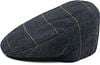 Barbour Wilkin Flat Cap Herringbone Blue Product / Detail
