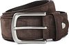 Suitable Belt Suede Leather Brown 1107334-023 order online | Suitable