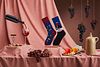 Many Mornings Chaussettes Cabernet Sockvignon Model / Sfeerbeeld