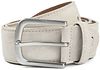 Suitable Belt Suede Leather White 1107334-110 order online | Suitable