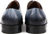 Suitable Leren Herenschoen Derby Print Blauw Product / Achterkant