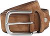 Suitable Belt Suede Leather Cognac 1107334-022 order online | Suitable