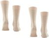 Falke Happy Socken 2 Paar Beige Melange Product / Achterkant