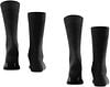 Falke Happy Socks 2 Pair Black Product / Achterkant