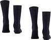 Falke Swing Socks 2-Pack Navy Product / Achterkant