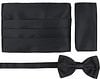 Suitable Cumberband Bow Tie Set Black order online | CU-GALA-BASIC-23.01 | Suitable Lithuania