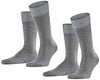 Falke Happy Socks 2 Pair Grey Melange Product