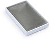 Pocket Square Silk Dark Grey F53 Verpakking