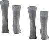 Falke Happy Socks 2 Paires Gris Melangé Product / Achterkant