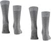 Falke Happy Socks 2 Pair Grey Melange Product / Achterkant