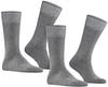 Falke Happy Socks 2 Pair Grey Melange Product