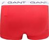 Gant Boxers Lot de 3 Rouge Product / Achterkant