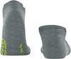 Falke Keep Warm Sneaker Sok Grijs 6333 Product / Achterkant