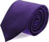 Cravate Soie Violet Foncé Uni F55