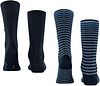 Burlington Everyday 2-Pack Stripes Navy Product / Achterkant