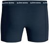 Bjorn Borg Boxers Cotton Stretch 3-Pack Black Blue Product / Achterkant
