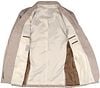 Suitable Blazer Pepita Linen Beige Product / Detail