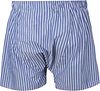 Steppin' Out Boxershort Stripe Royal Product / Achterkant