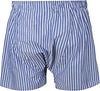 Steppin' Out Boxershort Stripe Royal Product / Achterkant