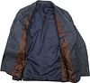 Suitable Birds Eye Sport Jacket Merino Wool Navy Product / Detail