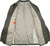 Suitable Veste de Costume De Lin Panama Vert Olive Product / Detail